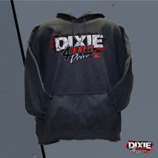 Dixie Pull Over Logo Hoodie - Logo On Front Only - Gray