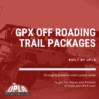St George, Utah - GPX Off Roading Trail Maps
